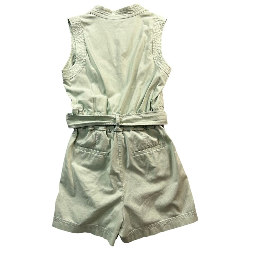 Derek Lam Collective Utility Romper Green Size 46 - Picture 3 of 5